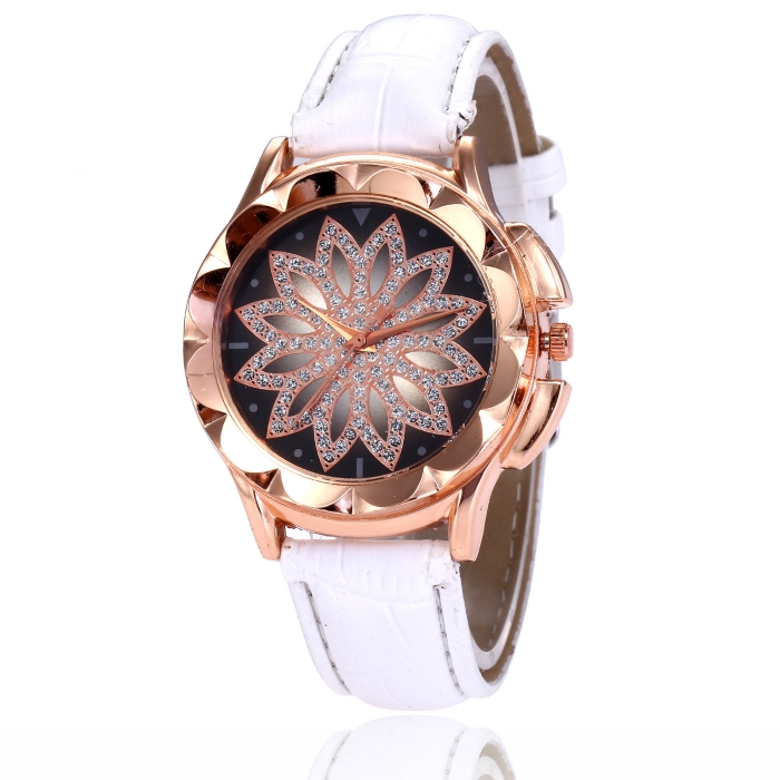Diamond  Women Jam Tangan Wrist Watch Cao CẤp Hàn Quốc Watches Thể Thao Thời Trang Automatic Chống Nước Digital