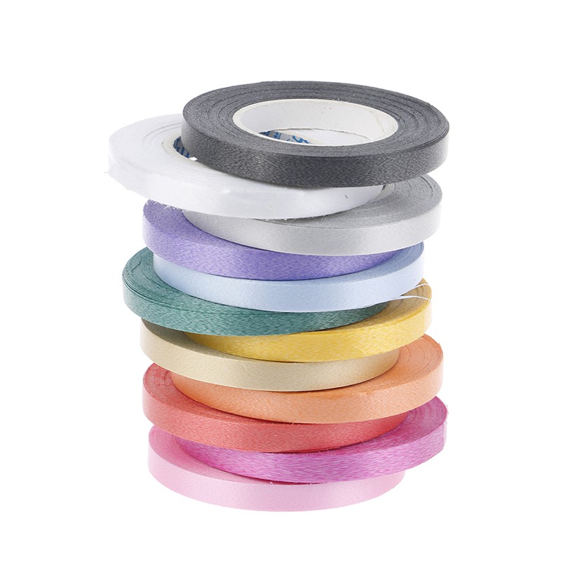 Cuộn Ruy Băng 10M NhiềU MàU TuyệT ĐẹP Trang Trí TiệC