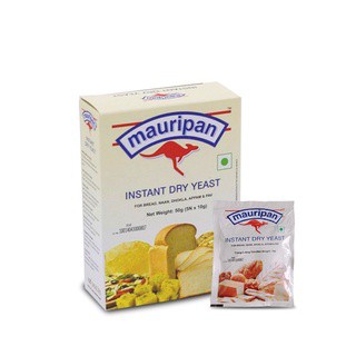 Men Nở, Men Khô Instant Mauripan 10g/gói, 5 gói/hộp