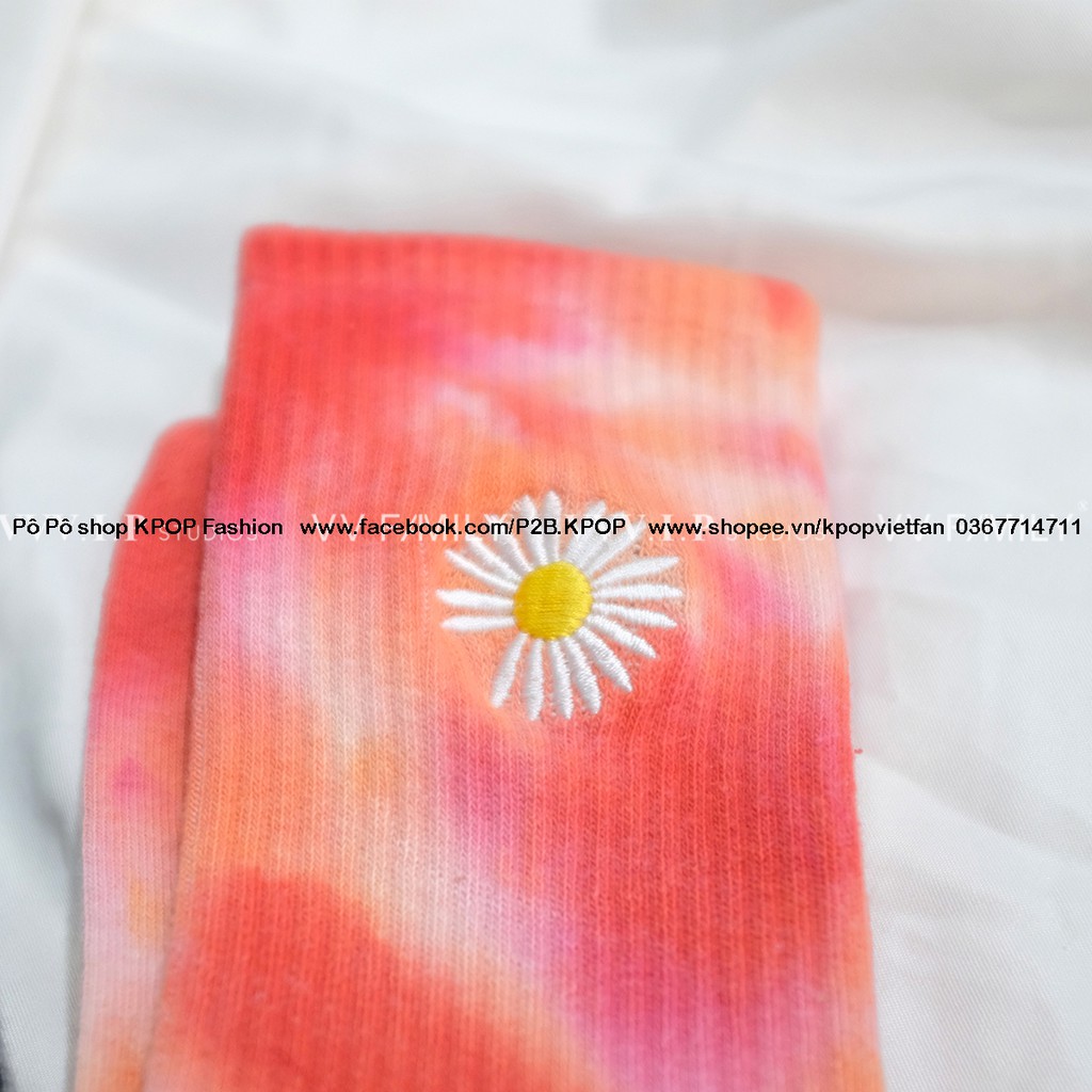 Tất Peaceminusone tie dye màu loang pmo mới nhất