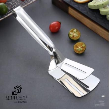 Kẹp Inox Gắp Lật Chiên Thức Ăn Cá Thịt Mẫu Mới