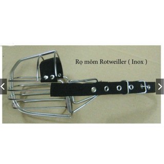 RỌ MÕM INOX BỊT MIỆNG CHÓ MÈO THÚ CƯNG ĐỦ SIZE