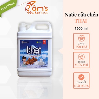 Nước rửa chén sinh học THAI an toàn cho da