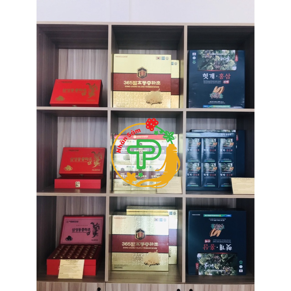 Hồng Sâm Đông Trùng Hạ Thảo Hàn Quốc - Hộp 60 gói