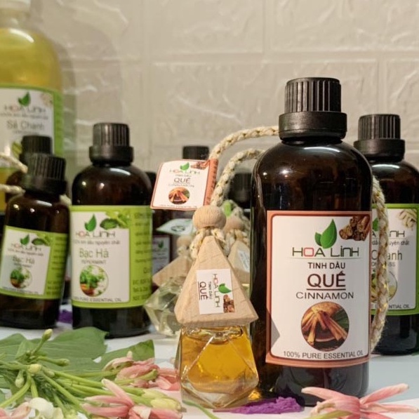 100ML - Tinh dầu Quế  nhà nấu nguyên chất thiên nhiên 100%/HOALINH