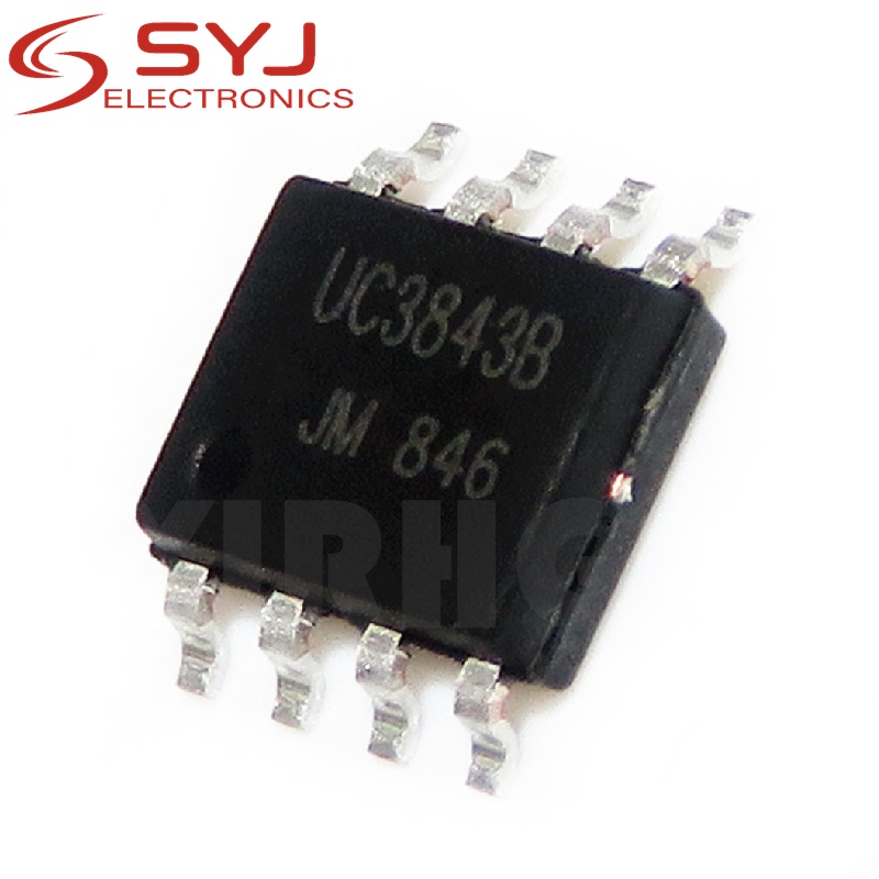 Set 10 Linh Kiện Vi Mạch Tích Hợp Uc3843An Uc3843 3843b Uc3843A 3843a Sop-8