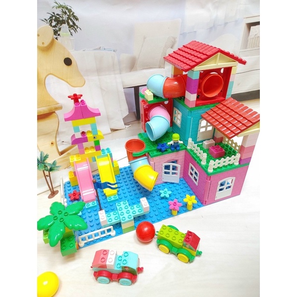 Đồ chơi lắp ráp tương thích size Lego Duplo cho bé sáng tạo phát triển trí tuệ