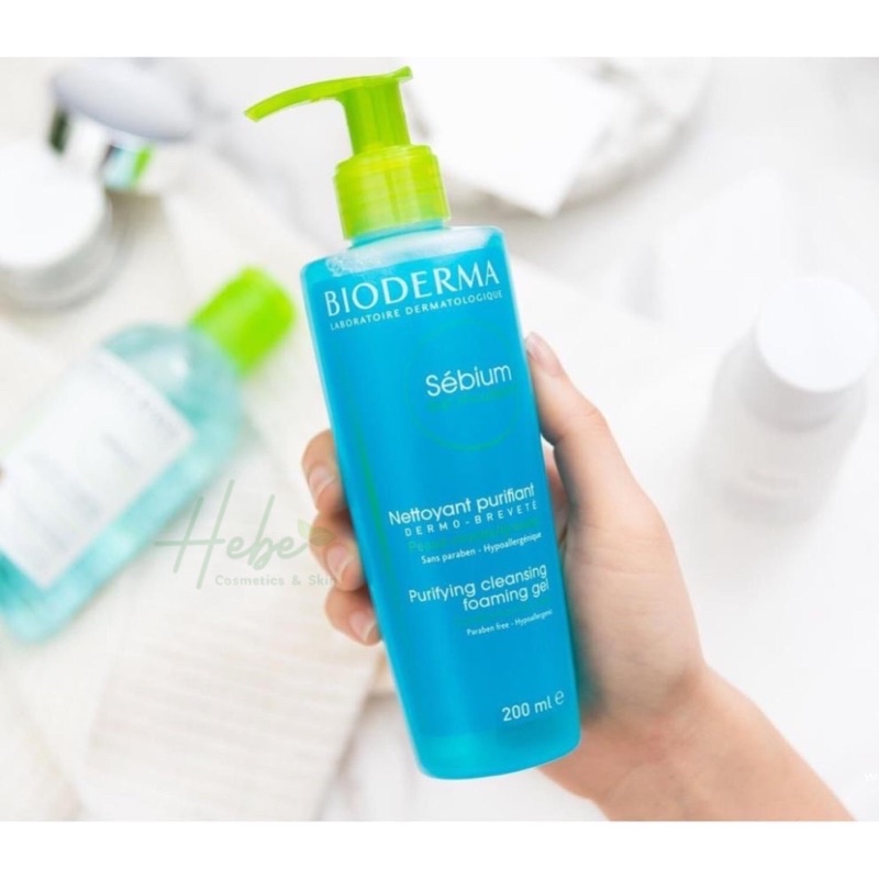 Sữa rửa mặt Bioderma gel moussant tạo bọt không xà phòng 200ml-500ml