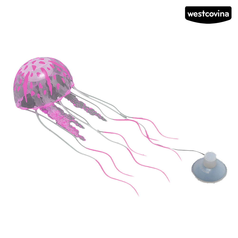 Sứa Silicon Phát Sáng Trang Trí Bể Cá