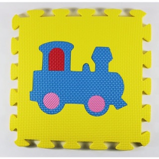 Bộ 10 Thảm Xốp Hình Xe Cho Bé (30cm x 30cm x 0.8cm)