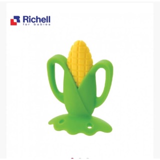 Gặm nướu silicone Richell bắp ngô có hộp
