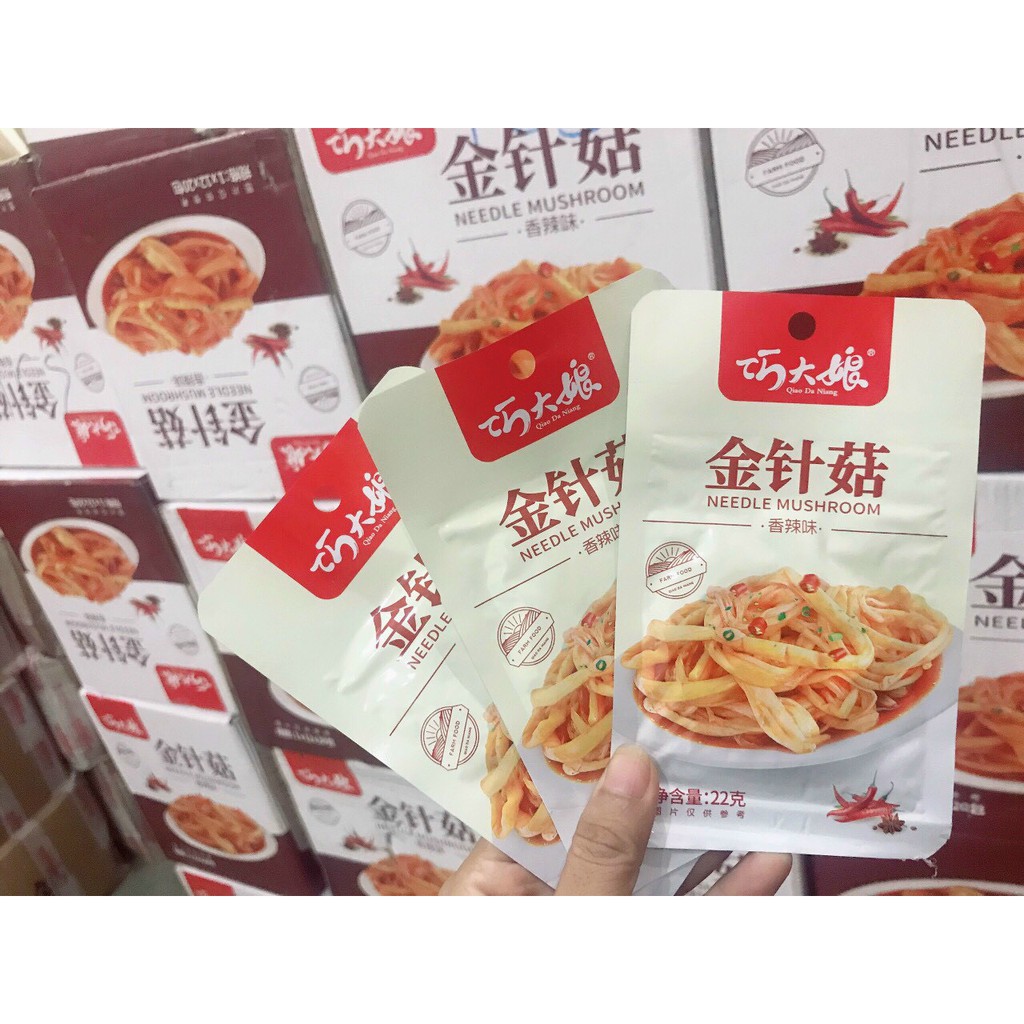 [SIÊU RẺ] Chả Nấm Cay Siêu Ngon - Gói 20gr