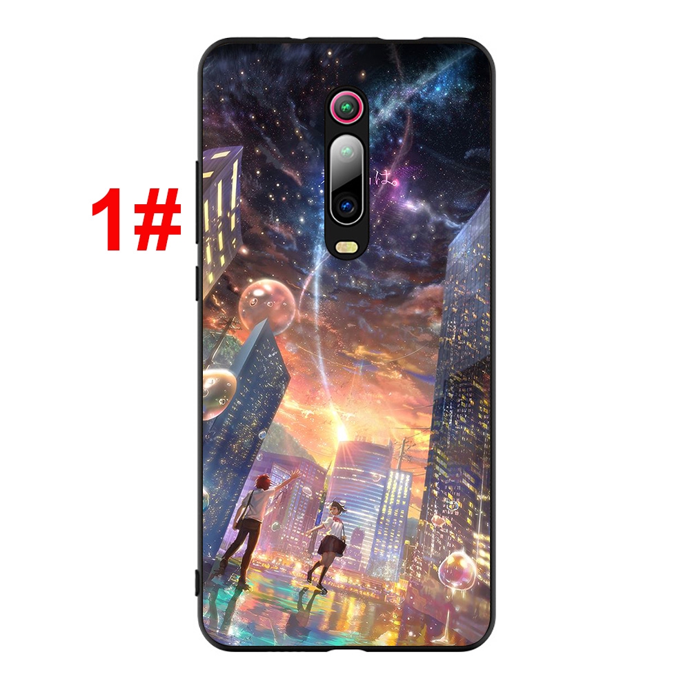 Ốp điện thoại TPU hình anime Your Name cho cho Redmi Note 4X 5A Prime 6 7 8 Pro 8T 131S