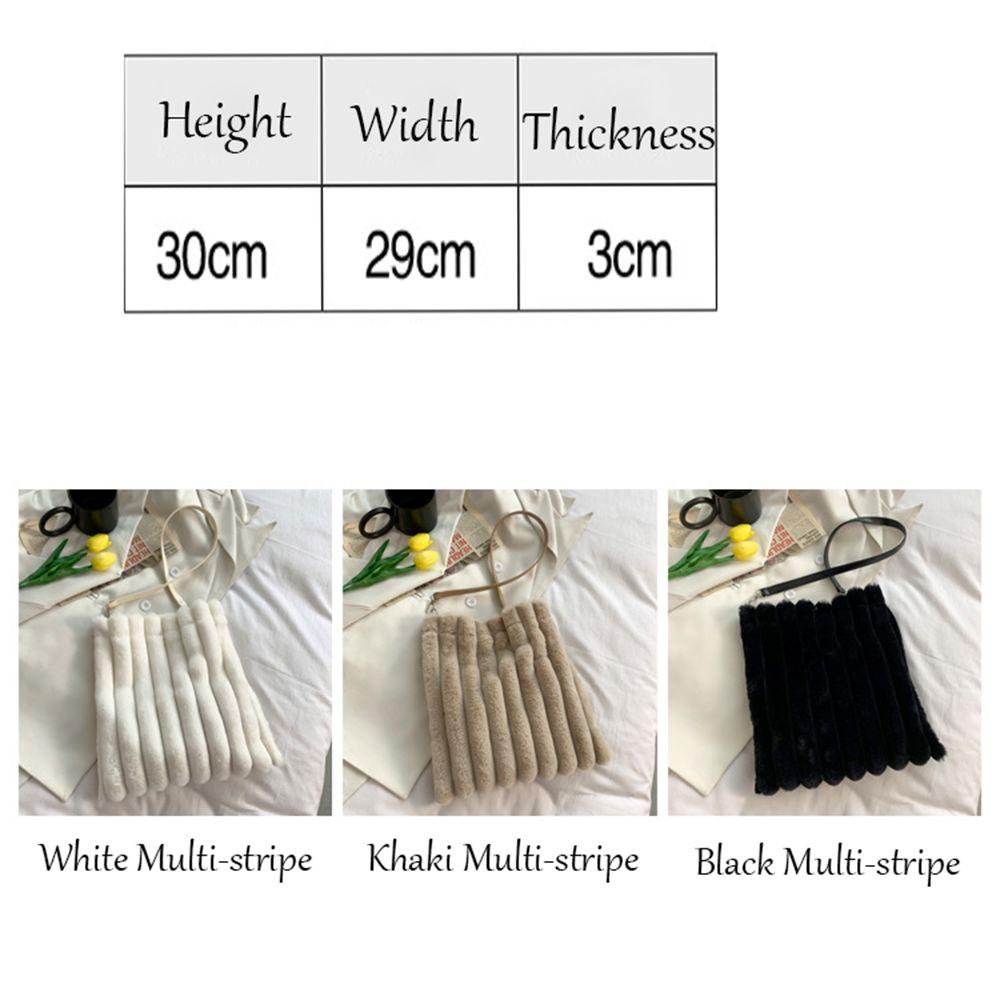 Túi Xách Lông Nhung Giữ Ấm Cỡ Lớn MIHAN1 Cho Nữ