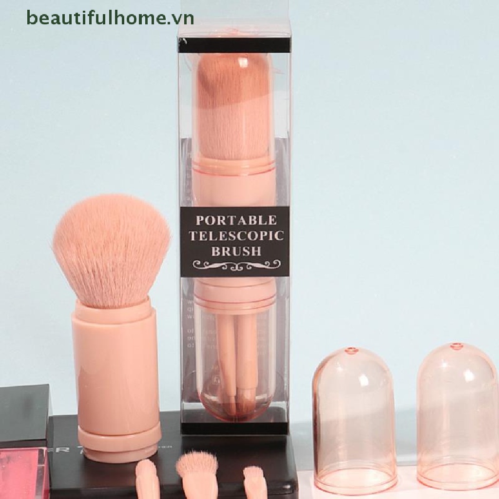 Cọ Trang Điểm Mắt 4 Trong 1 Có Thể Thu Gọn