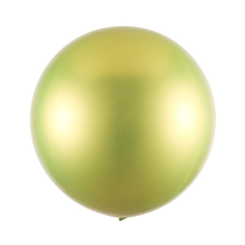 Bong Bóng Latex Hình Tròn 18 inch Màu Bạc/Vàng Dùng Trang Trí Tiệc
