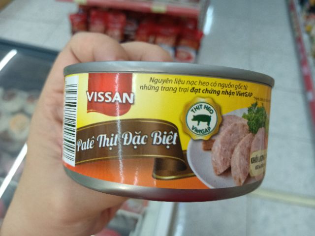 PATE GAN/THỊT HEO VISSAN 150G/170G / 397G