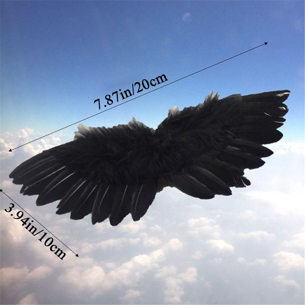 Epoch Cánh Thiên Thần Màu Trắng Đen Sáng Tạo Phụ Kiện Chụp Ảnh Cho Bé Sơ Sinh / Búp Bê / Chó Cưng