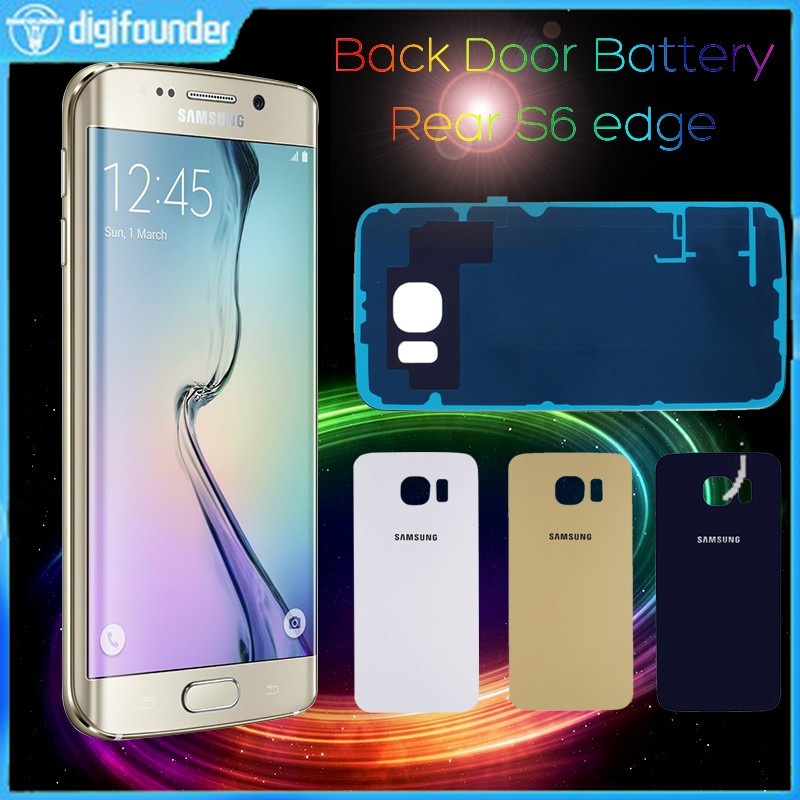 Ốp Điện Thoại Kính Cường Lực Kiểu Dáng Đơn Giản Tiện Dụng Dành Cho Samsung Galaxy S6 Edge
