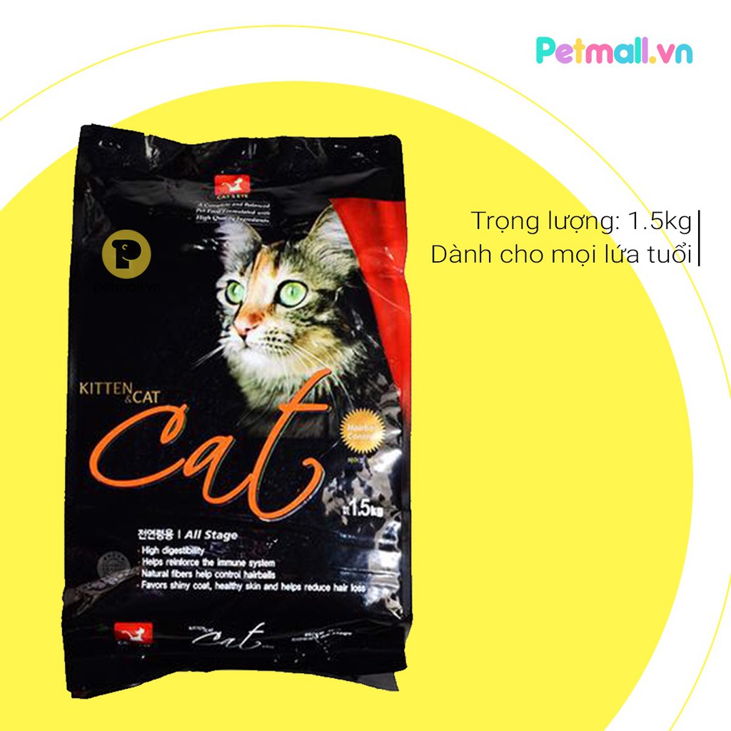 thức ăn cho mèo hạt cat eye 1.5kg
