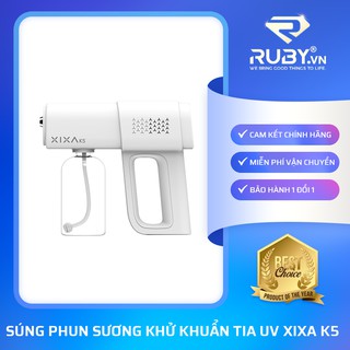 Súng Phun Sương Khử Khuẩn Cầm Tay UV XIXA K5, Máy Phun Khử Trùng Sát Khuẩn Nano Bạc Nhà Cửa