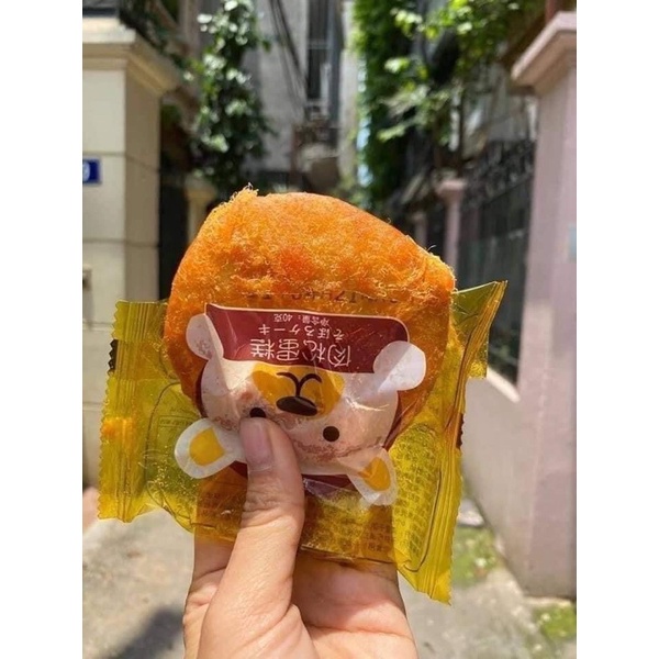 Bánh Gấu bông lan trứng muối MỘT cái LẺ