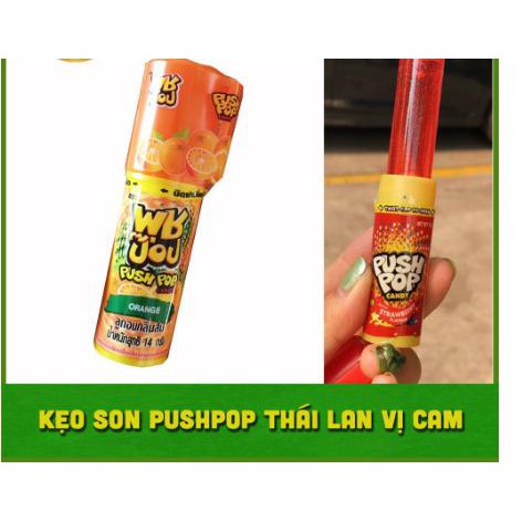 [Sale] Kẹo son môi Thái Lan 1 thỏi vị Cam