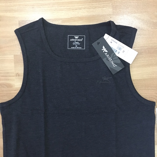 Áo Thun Ba Lỗ Nam Aristino ATT004s8 Cao Cấp Slim có S-M-L