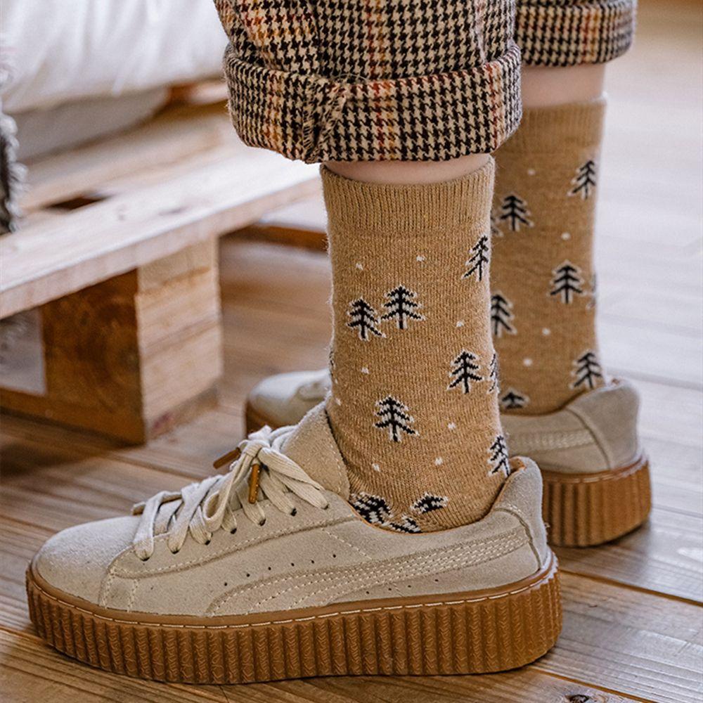 Vớ Dày Dặn Ấm Áp Thoáng Khí Thời Trang Harajuku