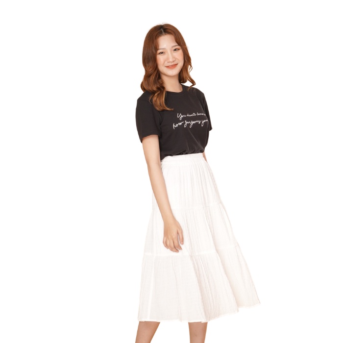 Chân Váy Nữ Xòe Vintage Freesize Dưới 60kg SILBER