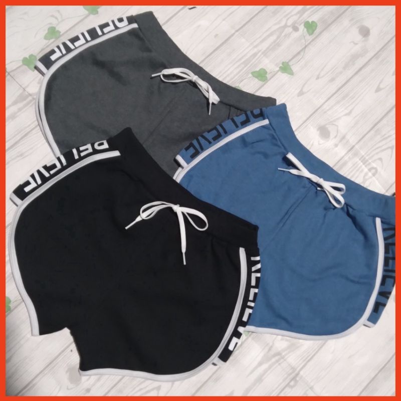 Quần đùi nữ quần short nữ hàn quốc thun cotton co giãn thoải mái (Size 40-55kg)