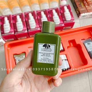 Lotion dưỡng nấm Origins Mega-Mushroom Skin Relief Soothing Treatment Lotion Minisize 30ml - 50ml