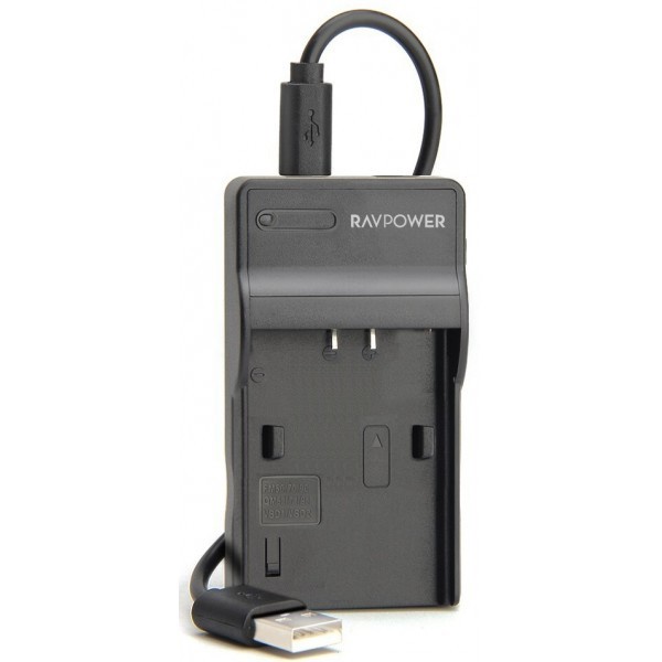 Bộ Pin Sạc Ravpower NP-FV100 cho máy quay Sony NP-FV100 và Sony DCR-SR15, SR21, SR68, SR88, HXR.......