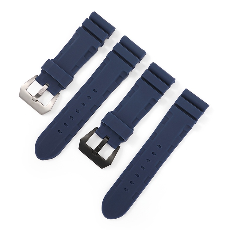 Dây Đeo Đồng Hồ Bằng Silicone Cao Su Chống Nước 22Mm 24 Cho Panerai
