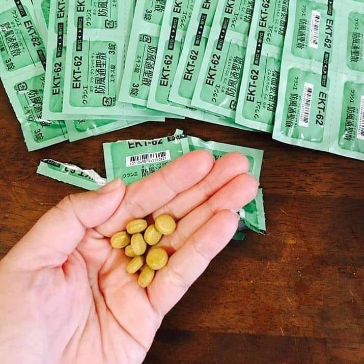 Viên Uống Giảm Cân Tiêu Mỡ EKT62 - Giảm Mỡ Bụng EKT 62 Nhật Bản - hangxachtaybaoanshop