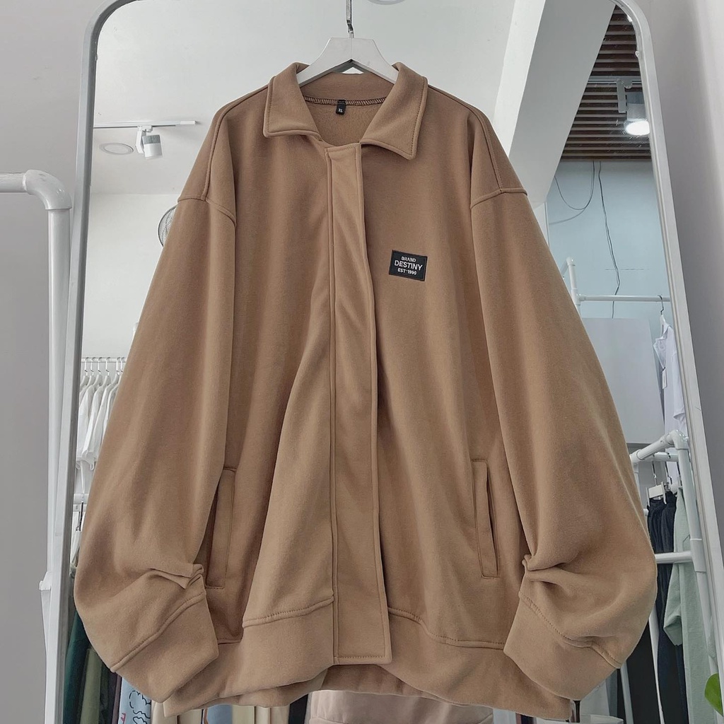 Áo khoác tay dài chữ destiny | BigBuy360 - bigbuy360.vn