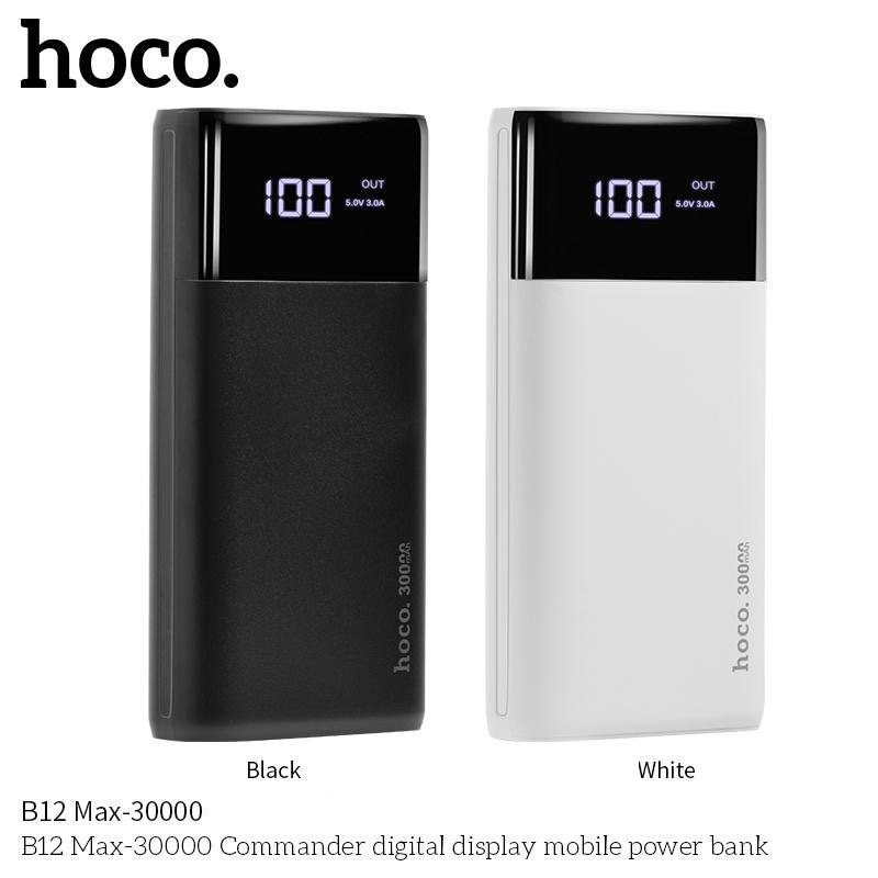 Combo Bộ Sạc Nhanh IPhone PD20W Hoco C76 Kèm Cáp Type C To Lightning Và Pin Sạc Dự Phòng Hoco B12 Max 30000mAh 5V - 5A