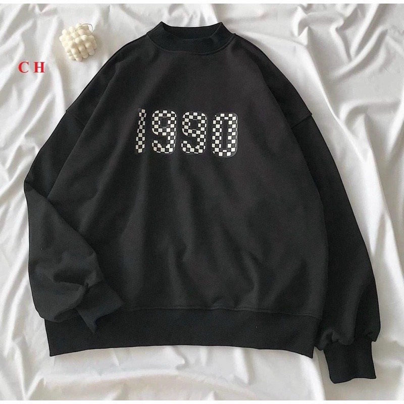 Áo sweater nữ ulzzang 🌸Áo hoodie nỉ dài tay nam nữ form rộng trơn basic 1990🌸 Freeship 🌸 Sale | BigBuy360 - bigbuy360.vn