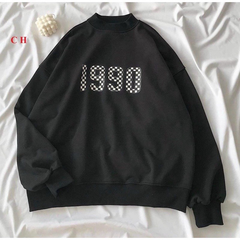 Áo sweater nữ ulzzang 🌸Áo hoodie nỉ dài tay nam nữ form rộng trơn basic 1990🌸 Freeship 🌸 Sale | WebRaoVat - webraovat.net.vn