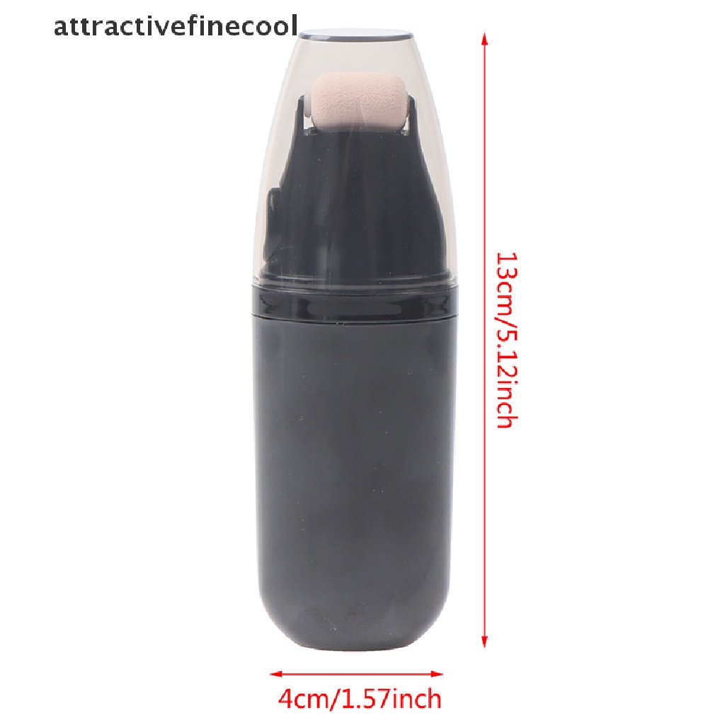 [Hàng mới về] Dụng cụ lăn kem nền che khuyết điểm thân màu đen 30ml