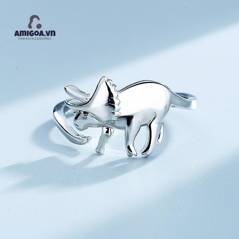 ✨✨Nhẫn Đeo Tay Hình Khủng Long Thời Trang Cho Nam Nữ