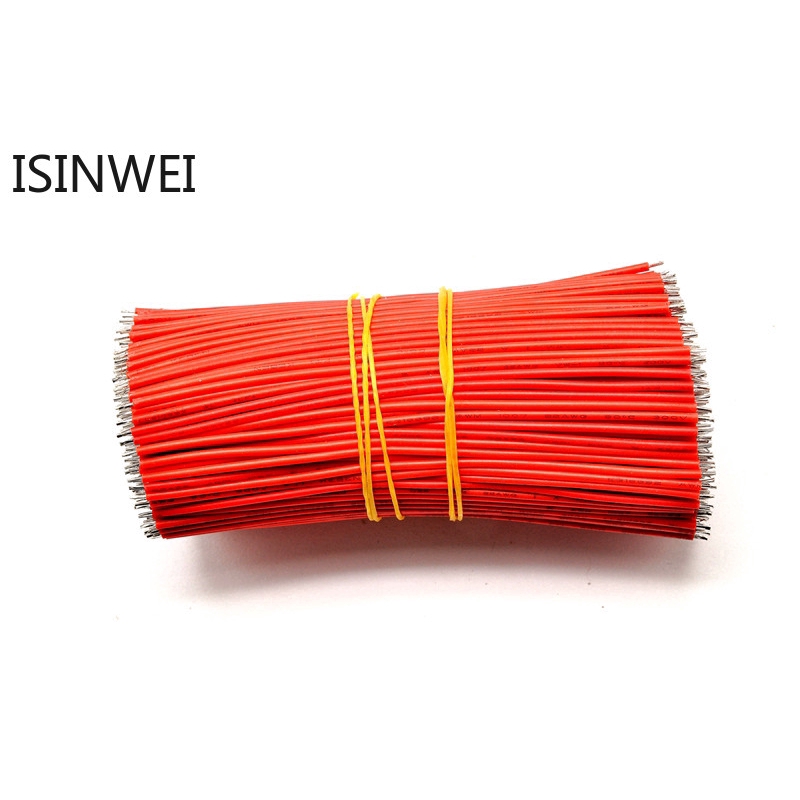 Bộ 100 sợi dây cáp hàn kích hoạt mạ thiếc 1007 24AWG 10cm