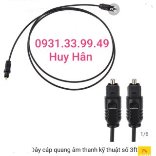 Dây jack cáp âm thanh Quang Audio - Audio Digital Optical dài 1m