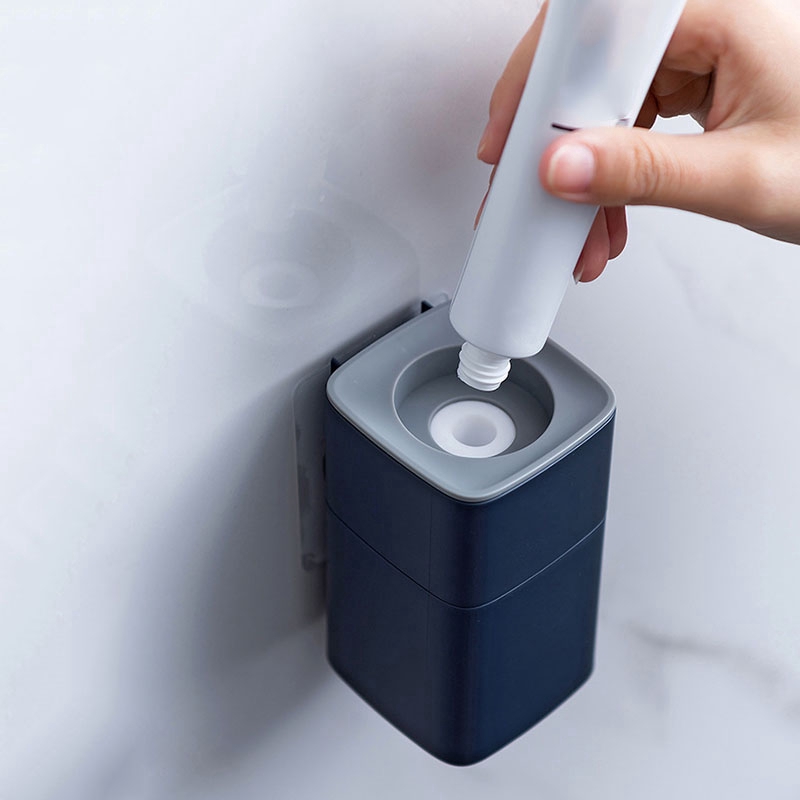 Dụng Cụ Lấy Kem Đánh Răng Tự Động Gắn Tường Nhà Tắm Tiện Lợi
