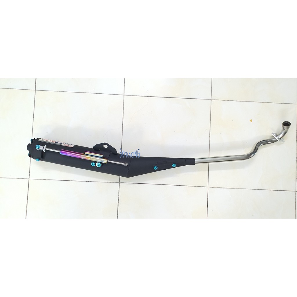 Pô una gắn WS110 kèm ốc GR5 và trợ lực kiểu