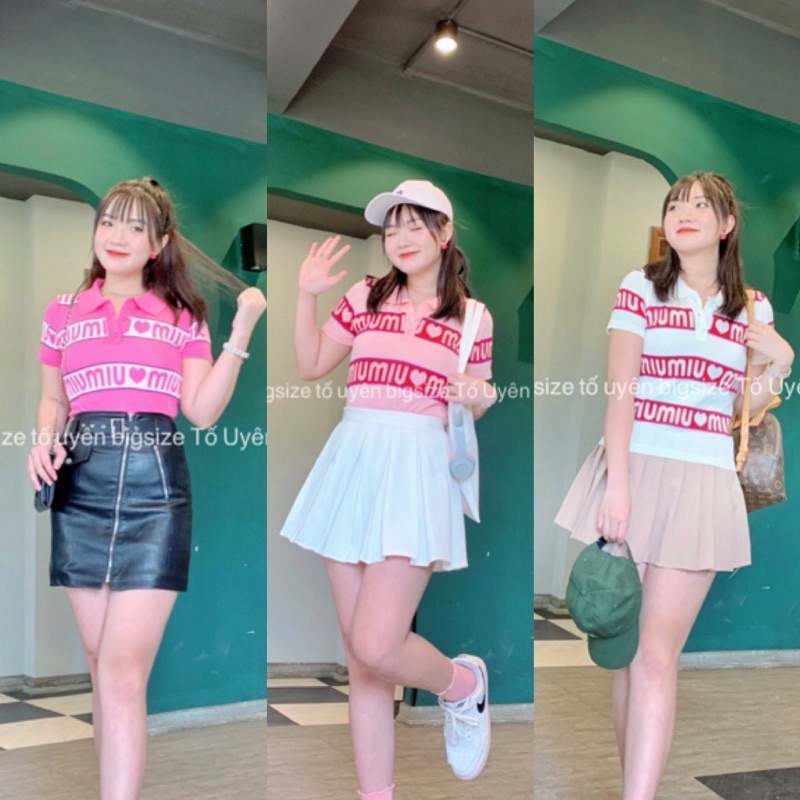 (T.U Bigsize 50-75kg) Áo Len Mongtoghi Dáng Ngắn Cổ Bẻ Hoạ Tiết Lạ Hàng QCCC #2202