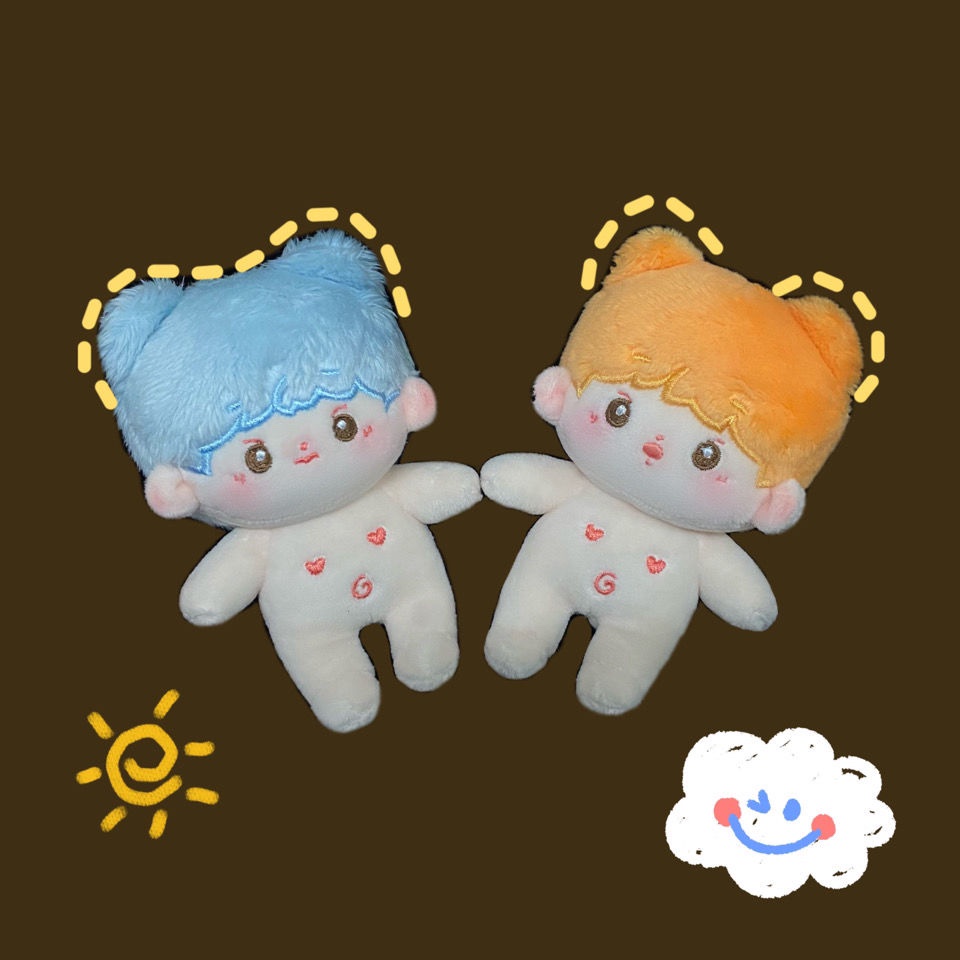 Doll không thuộc tính 10cm 15cm 20cm có tai và đuôi - Búp bê không thuộc tính 10cm 15cm 20cm