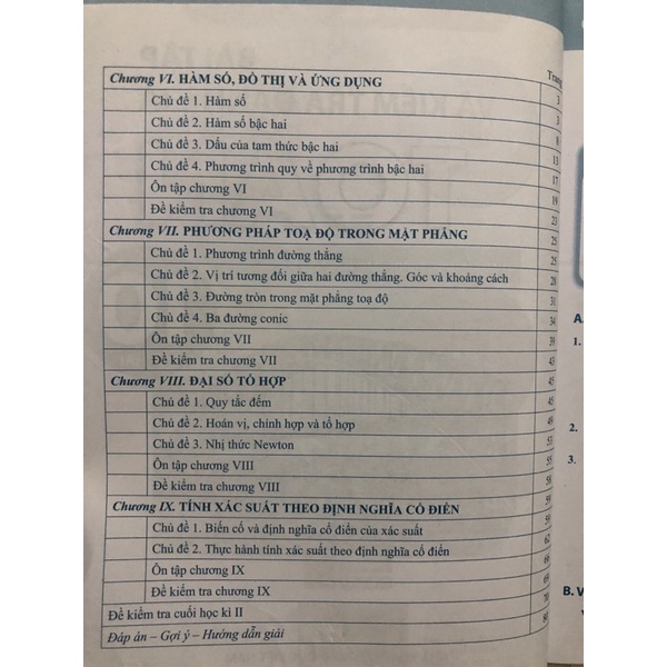 Sách - Bài tập và kiểm tra đánh giá Toán 10  Theo chương trình giáo dục phổ thông 2018