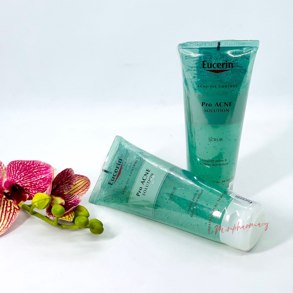 Tẩy tế bào chết ngăn ngừa mụn EUCERIN PRO ACNE SCRUB 100ml-Minpharmacy