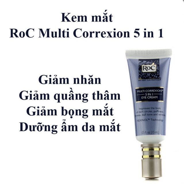 Kem dưỡng vùng mắt Roc Retinol Correxion Eye Cream 15ml | BigBuy360 - bigbuy360.vn